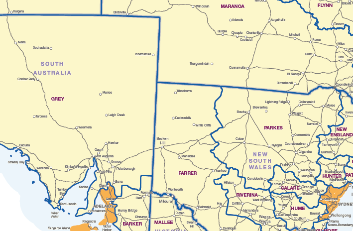 Australian Electoral Boundaries