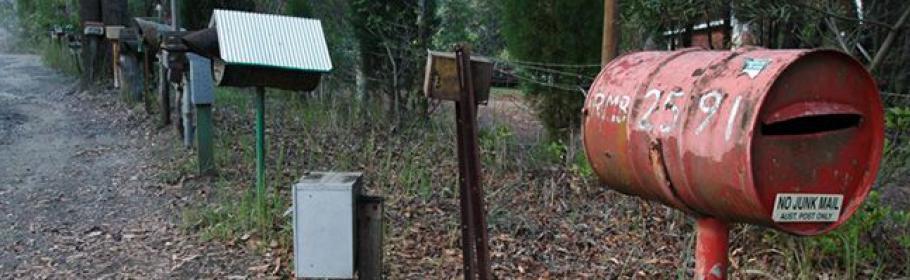 Photo of letterboxes