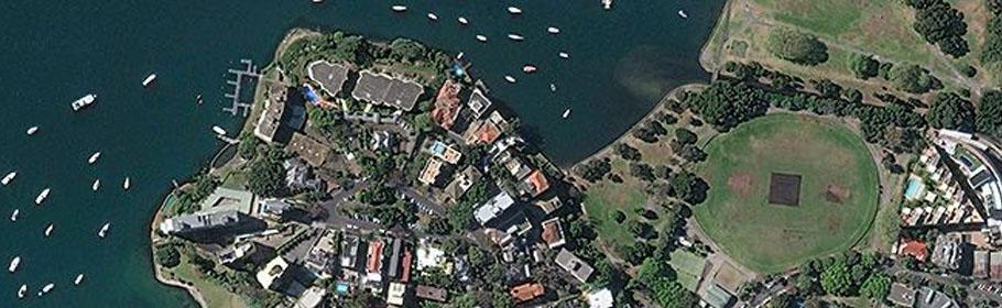 Aerial photograph of Sydney